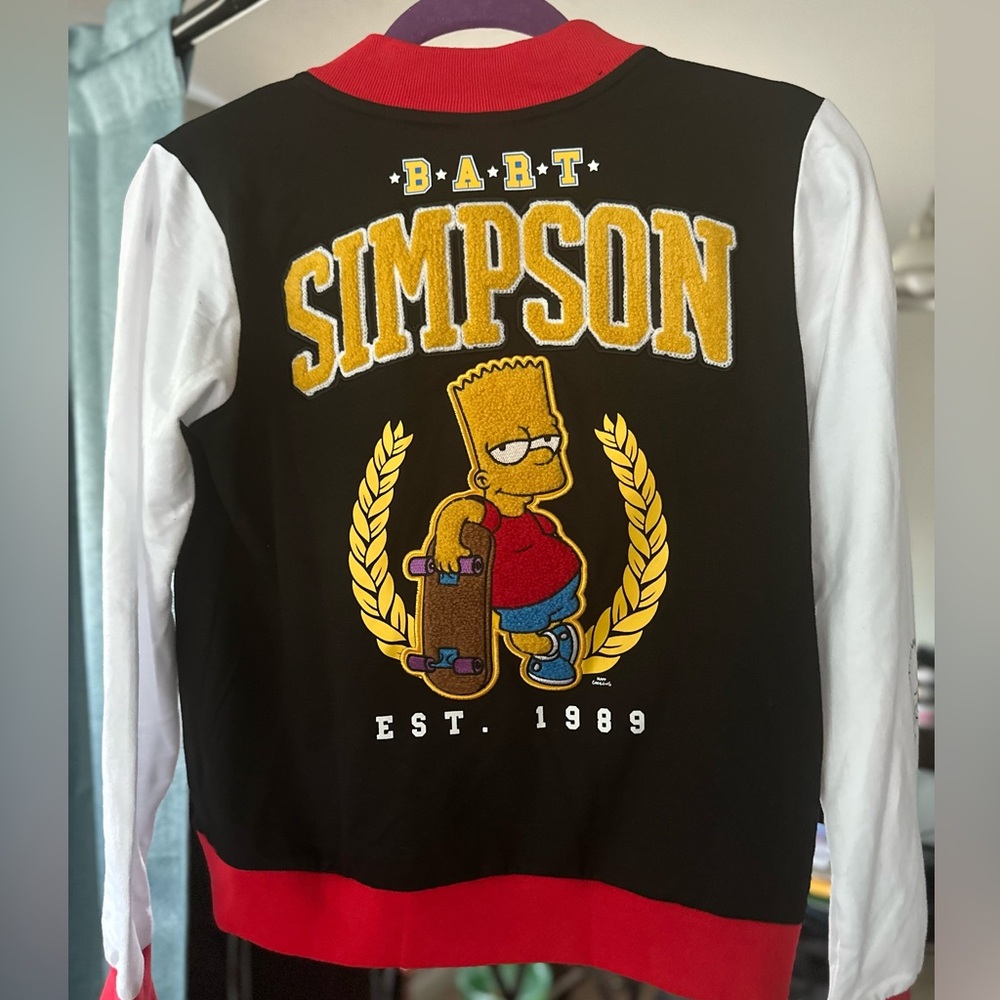 Simpsons Letter jacket
